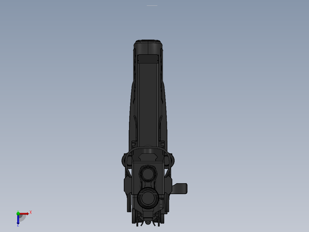 MK14射手步枪俯视图