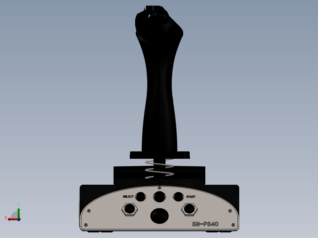 我的操纵杆飞行员后视图