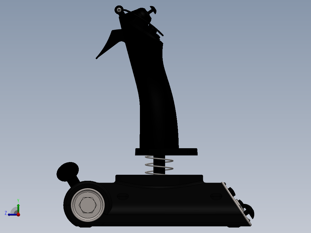 我的操纵杆飞行员右视图