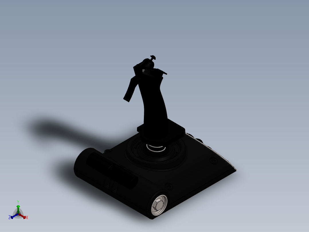 我的操纵杆飞行员正等轴测图