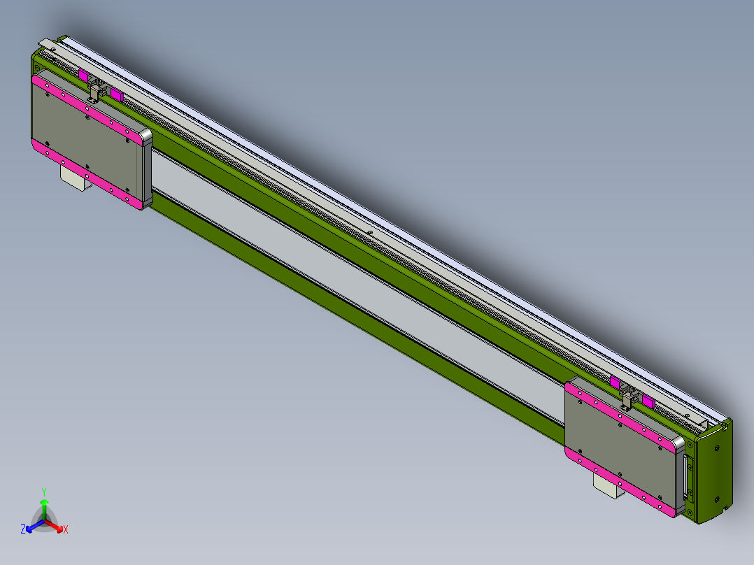 威洛博LC系列3d模型模组2LC14S2Y-S750正等轴测图