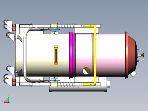 工业吸尘器模型sw21后视缩略图