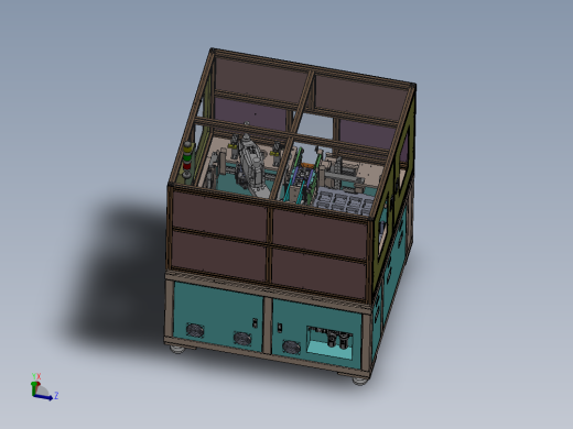 PCB板自动摆盘机sw20可编辑