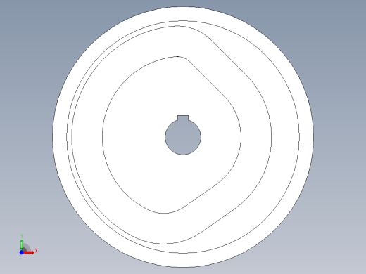 凸轮数控加工工艺设计 1391005前视缩略图