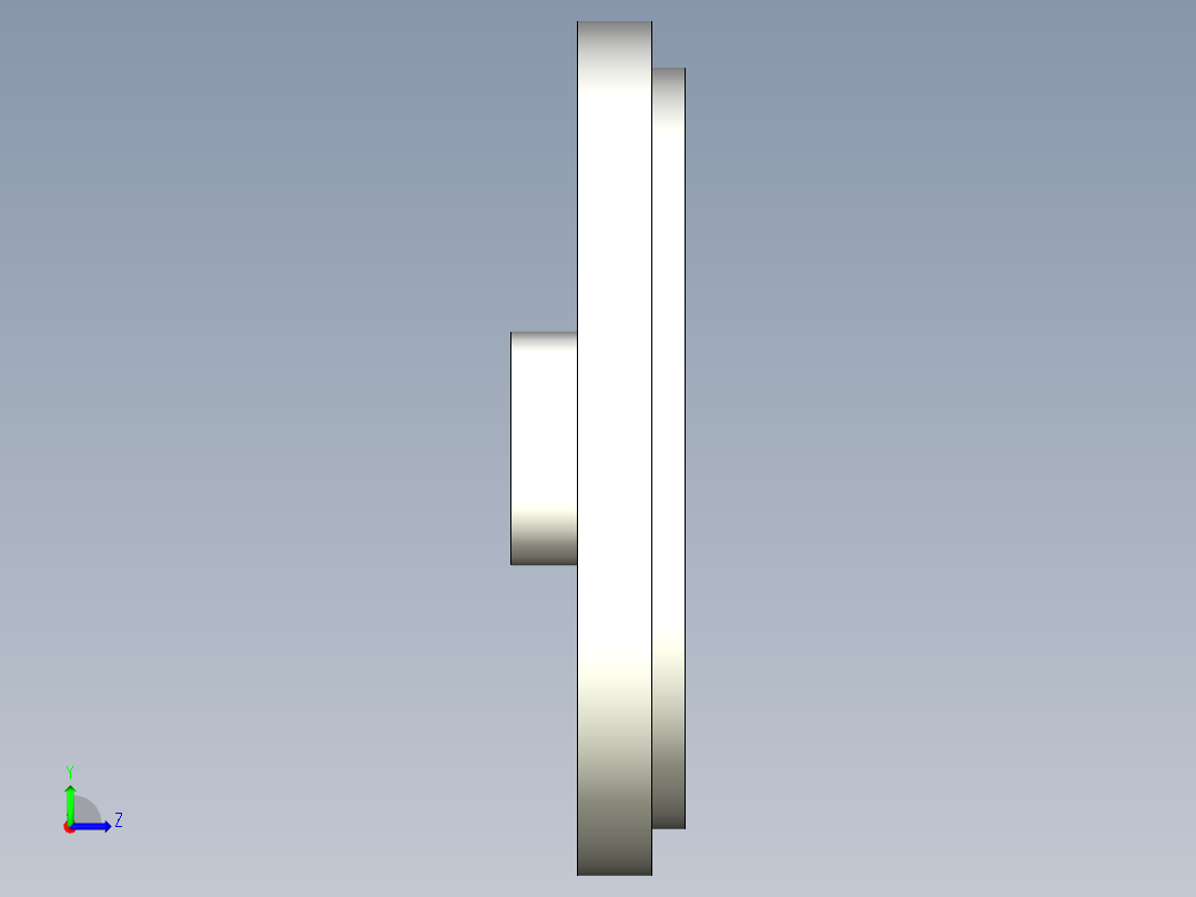 凸轮数控加工工艺设计 1391005左视图