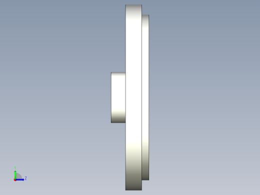 凸轮数控加工工艺设计 1391005左视缩略图