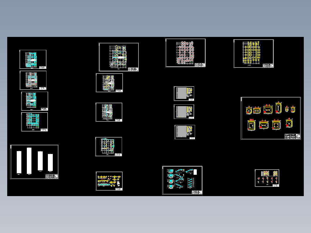 南昌市某高校图书馆大楼工程结构设计含CAD图