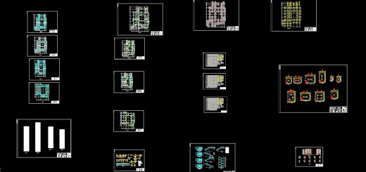 南昌市某高校图书馆大楼工程结构设计含CAD图缩略图
