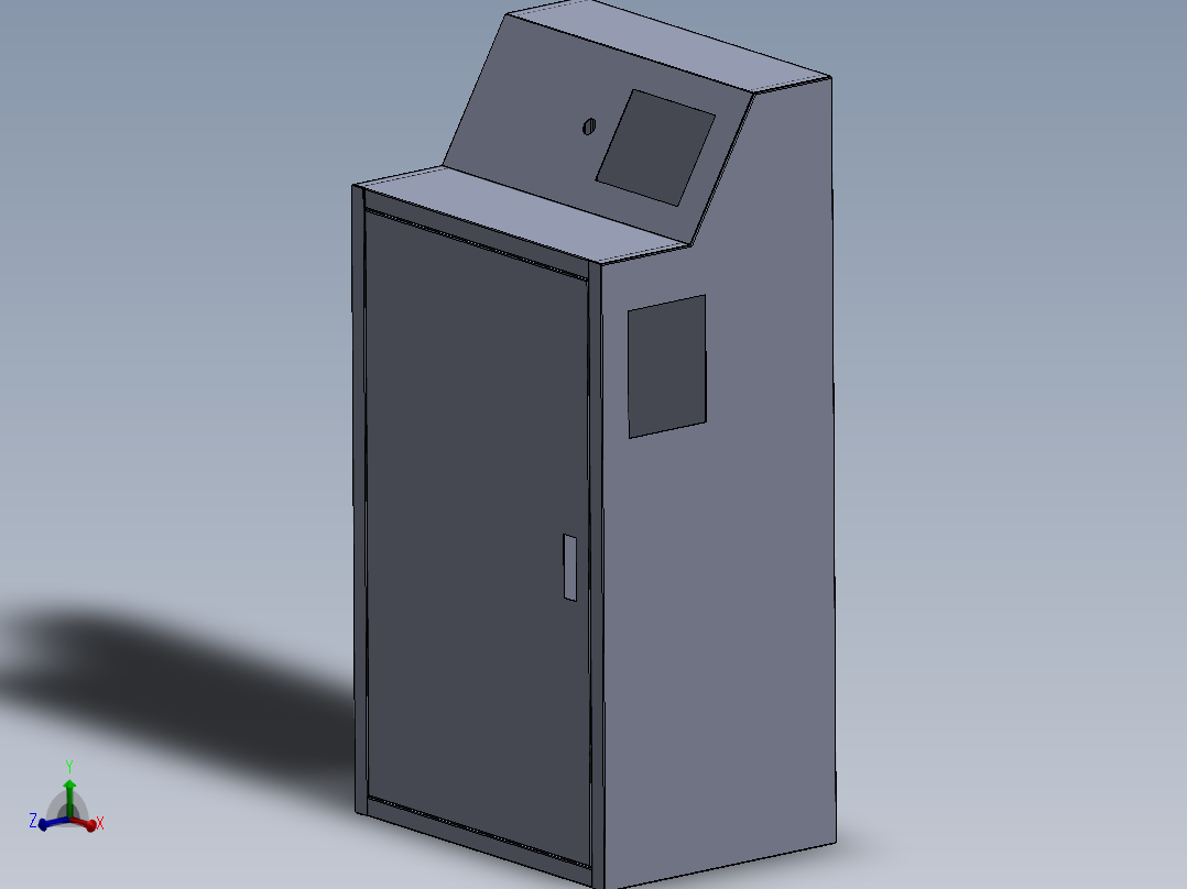 控制箱control-box-35836-模型格式为 x_t