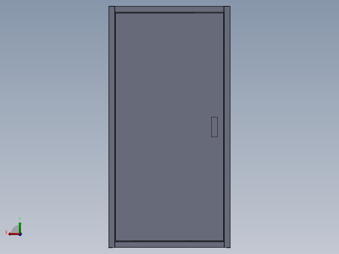 控制箱control-box-35836-模型格式为 x_t后视图