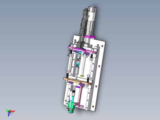 A1 Z轴锁螺丝模组