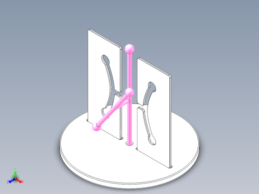 双曲狭缝通过动画