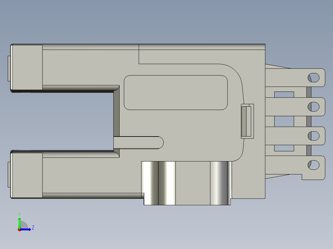 Autonics-BS5-T2M(CONNECTOR)(1)左视图