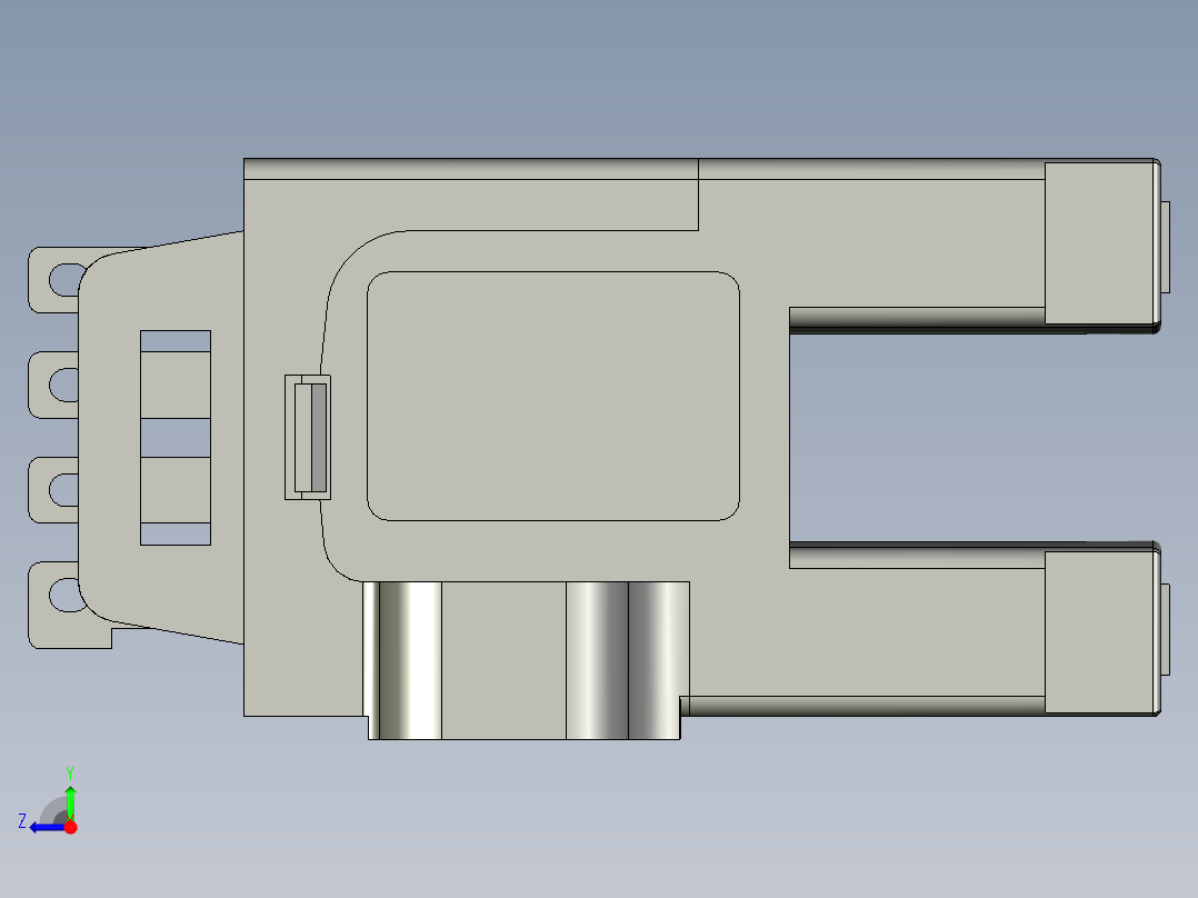 Autonics-BS5-T2M(CONNECTOR)(1)右视图