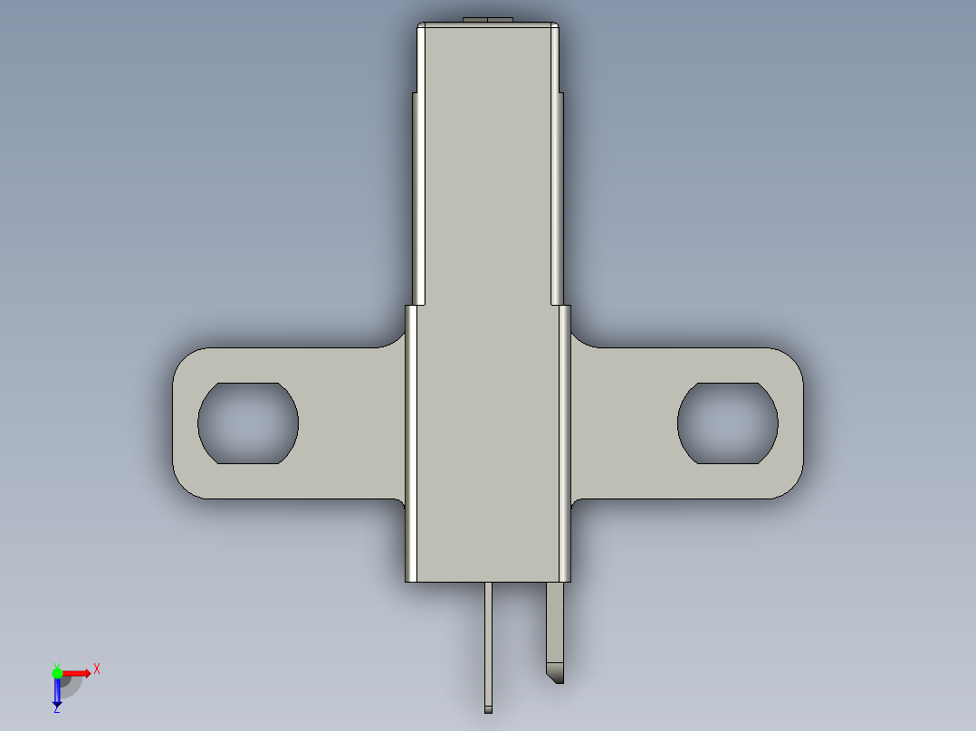 Autonics-BS5-T2M(CONNECTOR)(1)俯视图