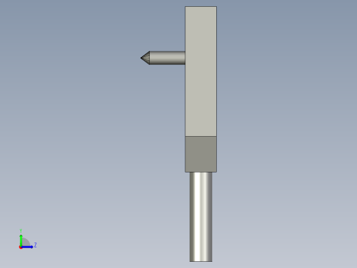 气缸自动化装配生产设备设计-EX-13B(光电)左视缩略图