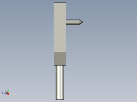 气缸自动化装配生产设备设计-EX-13B(光电)右视缩略图