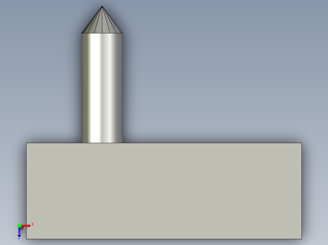 气缸自动化装配生产设备设计-EX-13B(光电)俯视图