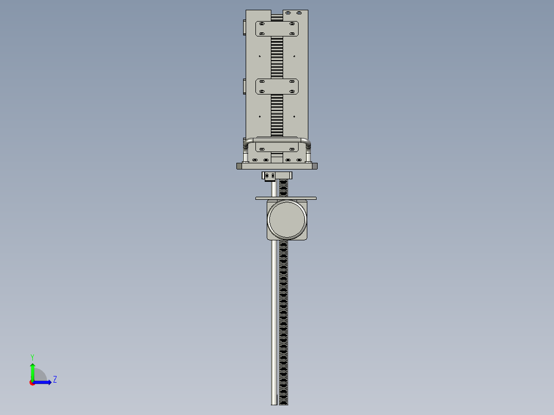 LPCO电芯料盒总装-dtk左视图