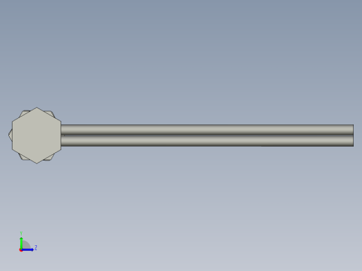 直角光纤反射式-螺母组件-LRC-6V2-Z左视缩略图