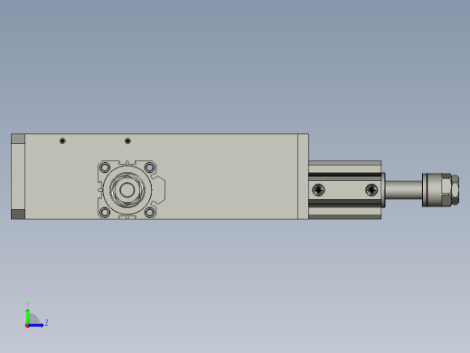 8-3压帽盖组件左视缩略图