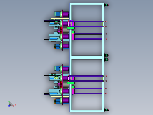 金属盖局部缺陷的检测装置前视缩略图