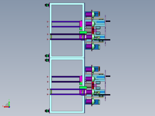 金属盖局部缺陷的检测装置后视缩略图