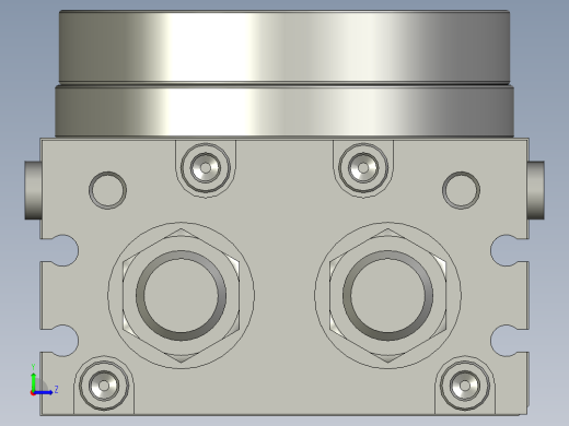 旋转气缸HRQ20亚德客左视缩略图