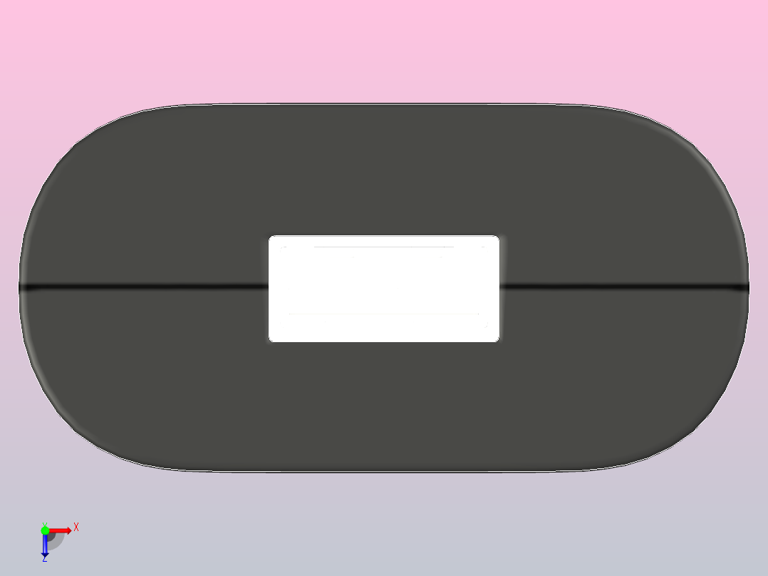 Mp3车载充电器俯视图