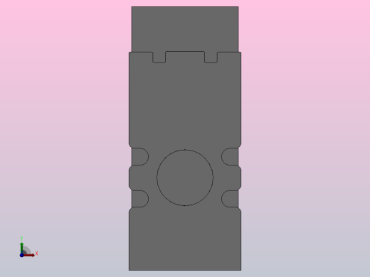小型气动滑台（直线导轨）HMXH10系列[HMXH10-60-M9NS]前视缩略图