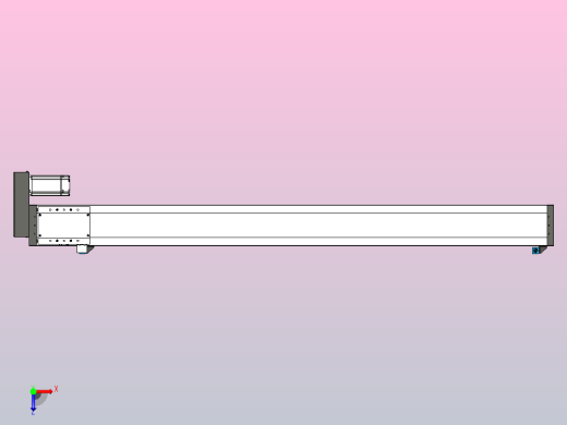 FSL120 直线模组[FSL120-E1300-10C7-BR-T40]俯视缩略图
