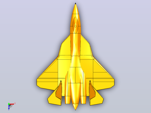 NX2212战机刀路俯视缩略图