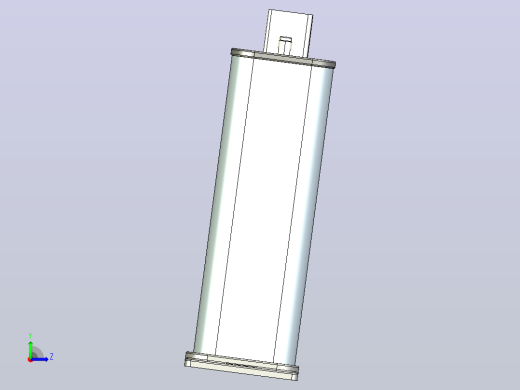 BKMJ(0.4～0.48)-22～25kvar-3自愈式低电压并联电容器三维模型202202左视缩略图