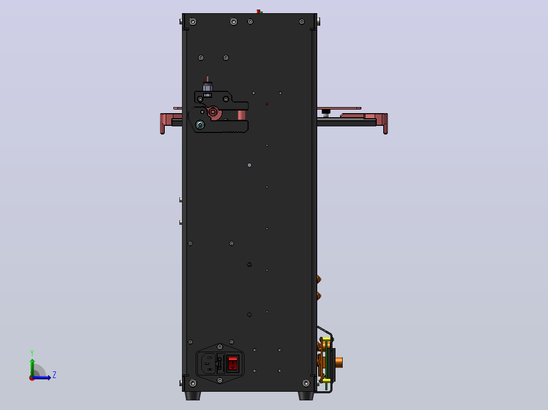 Imprimante 3D打印机左视图