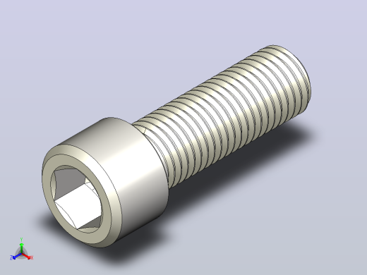 DIN_EN_ISO_4762_M20x60.ipt内六角螺钉