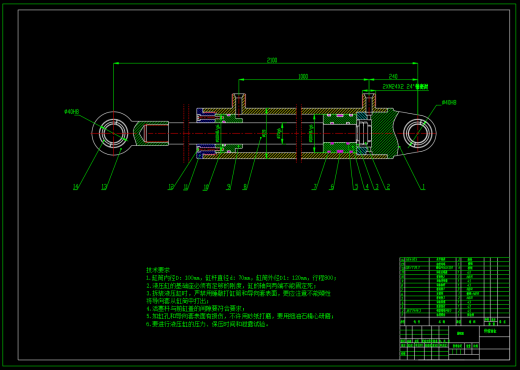 ZY13000-28-63D 型液压支架（伸缩油缸设计）（CAD+说明书）缩略图