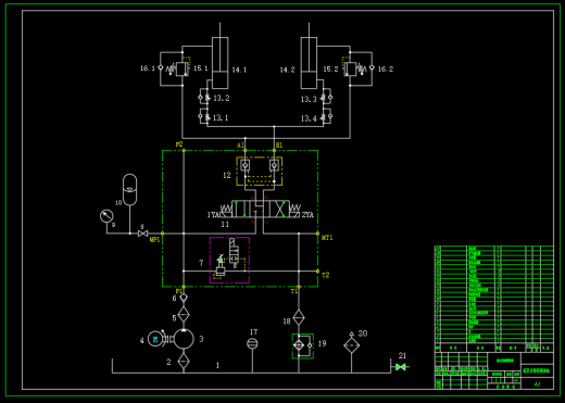 ZY13000-28-63D 型液压支架（伸缩油缸设计）（CAD+说明书）缩略图