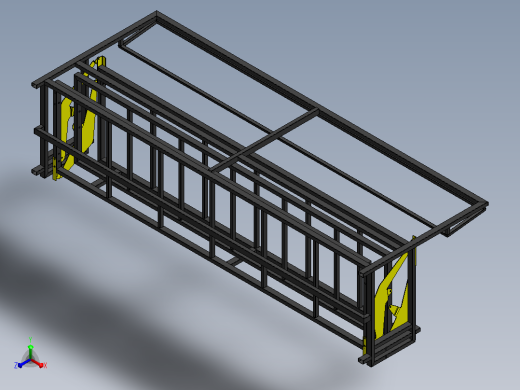 沙发床正等轴测缩略图