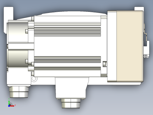 皮带直线轴半封闭可选导轨TPA-HNB-220D-176-L600-MR-Y-P1K-N3前视缩略图