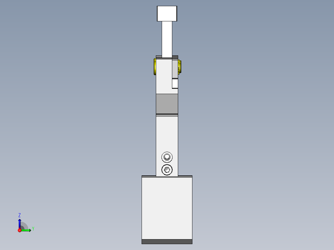 小型夹具右视图