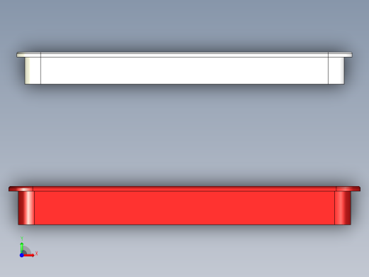 厨用迷你垃圾桶前视缩略图