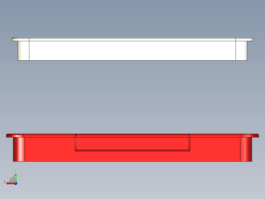 厨用迷你垃圾桶后视缩略图