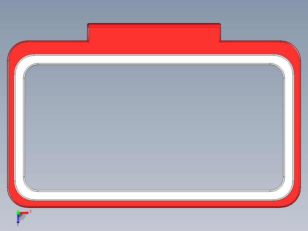 厨用迷你垃圾桶俯视图