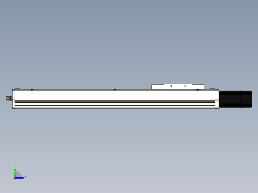Toyo东佑达直线模组-ECH14-450-BC-400W左视缩略图