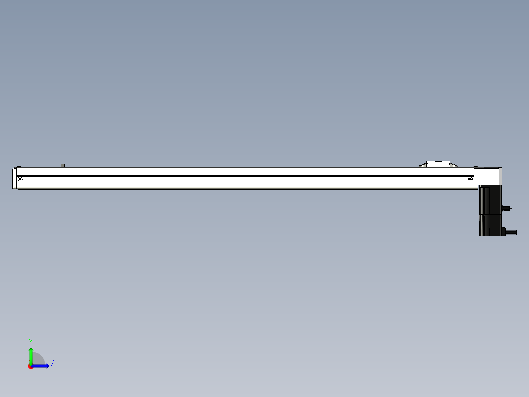Toyo东佑达直线模组-ETB5-700-BM-M10左视图