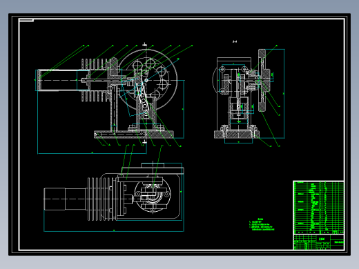 斯特林发动机结构设计150 包含CAD图纸和说明文档参考