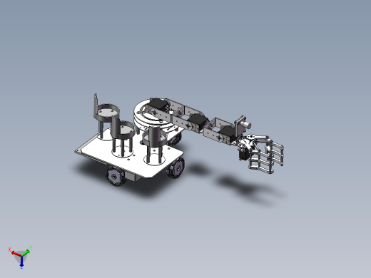 智能取物料机器人