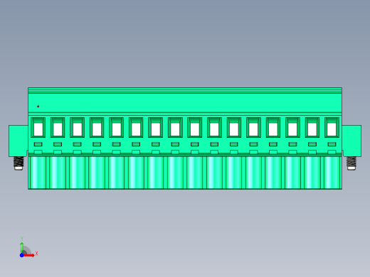 DEGSON 2EDG（M） 系列 5.0mm 螺丝锁紧可插拔接线端子组-2EDGKBM-5.0-16P-14-00AH前视缩略图