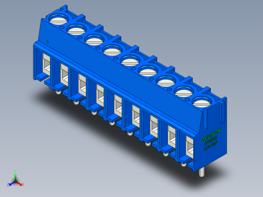 DEGSON DG302 系列 5.0 接线端子-DG302-5.0-09P-12-00AH