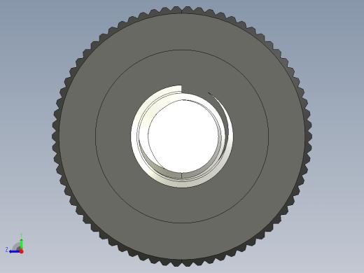 滚花旋钮-Knurled Knob 0.25x0.750x0.750.STEP右视缩略图